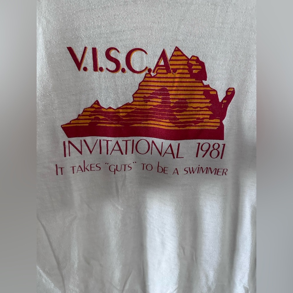 Vintage 80's Ringer Tee